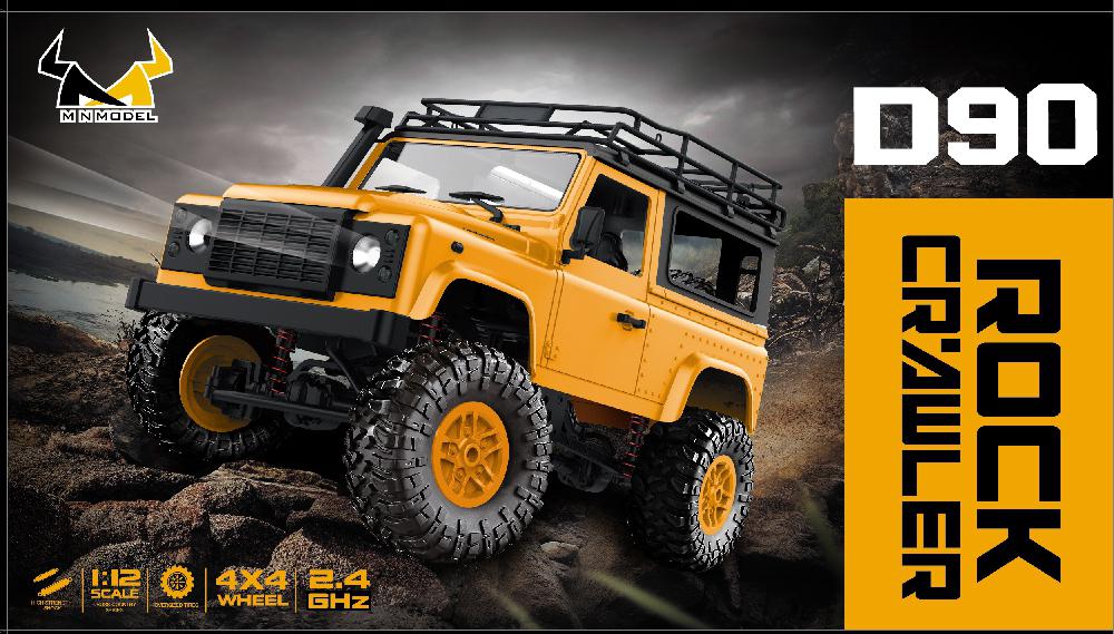 1:12 2.4G Remote Control High Speed Off Road Truck Vehicle Toy RC Rock Crawler Buggy Climbing Car for PICKCAR D90 Kid Boy Toys