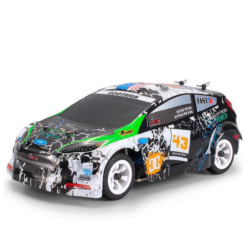 Wltoys K989 1/28 2.4G 4WD Brushed RC Remote Control Rally Car RTR with Transmitter  RC Drift Car Alloy Remote Control Car