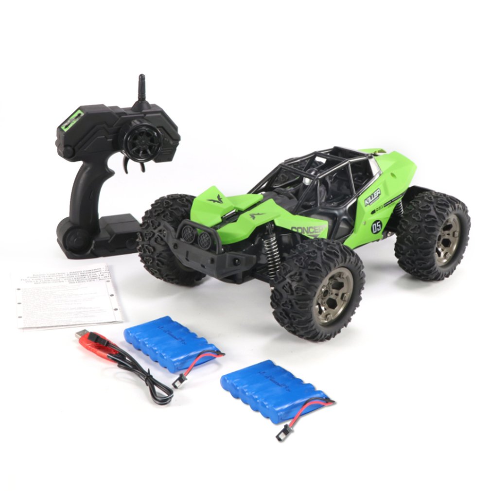 DEER MAN 1:12 Cross Country Vehicle 25KM/H 2 Batteries Remote Control Model Off-Road Vehicle Toy 2.4GHz RC Climbing Car Model