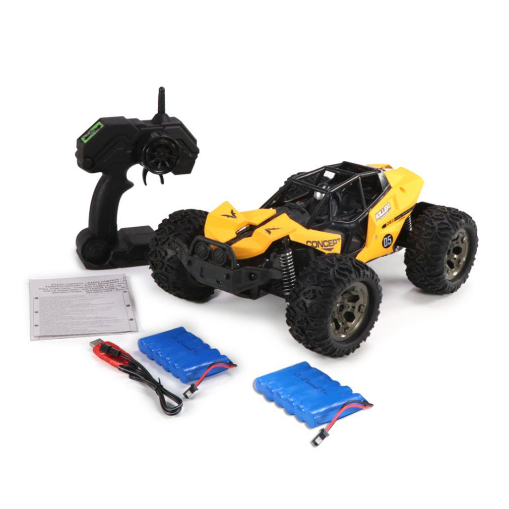 DEER MAN 1:12 Cross Country Vehicle 25KM/H 2 Batteries Remote Control Model Off-Road Vehicle Toy 2.4GHz RC Climbing Car Model