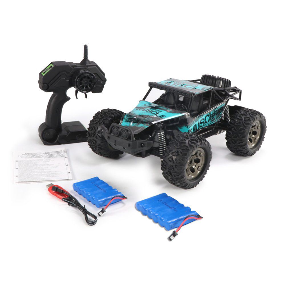 DEER MAN 1:12 Cross Country Vehicle 25KM/H 2 Batteries Remote Control Model Off-Road Vehicle Toy 2.4GHz RC Climbing Car Model