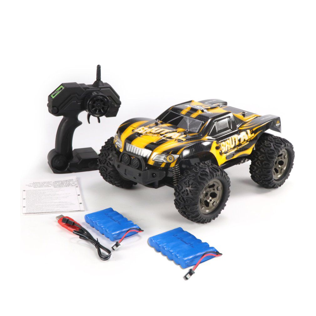 DEER MAN 1:12 Cross Country Vehicle 25KM/H 2 Batteries Remote Control Model Off-Road Vehicle Toy 2.4GHz RC Climbing Car Model