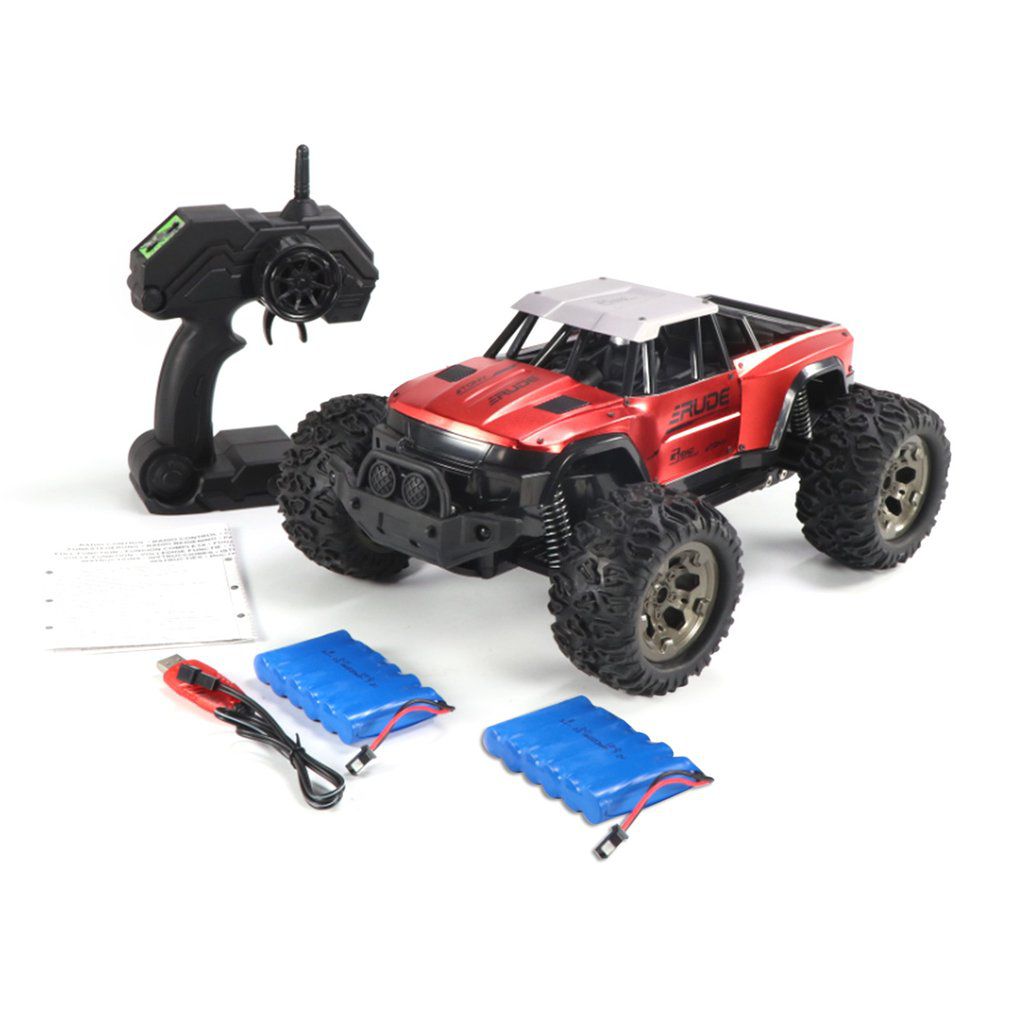 DEER MAN 1:12 Cross Country Vehicle 25KM/H 2 Batteries Remote Control Model Off-Road Vehicle Toy 2.4GHz RC Climbing Car Model