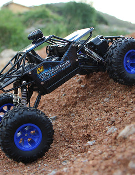 RC Car 4WD 2.4GHz climbing Car 4x4 Double Motors Bigfoot Car Remote Control Model Off-Road Vehicle Toys for kids and adults