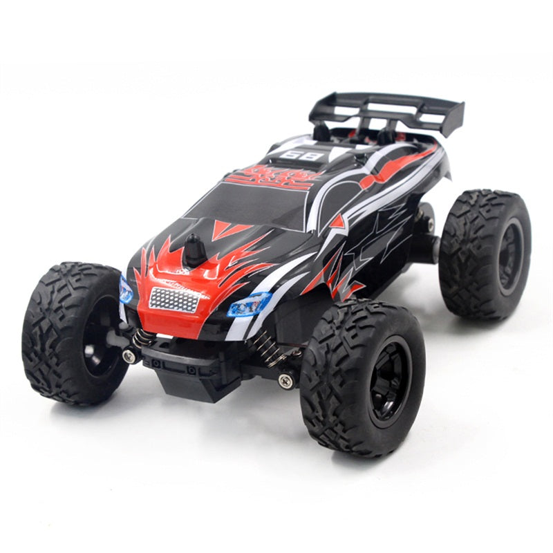 Motors Drive High Speed Racing Kids Boys Girl Children Remote Control Car Model  Dirt Bike Vehicle Toy 2.4G RC Electric Toys