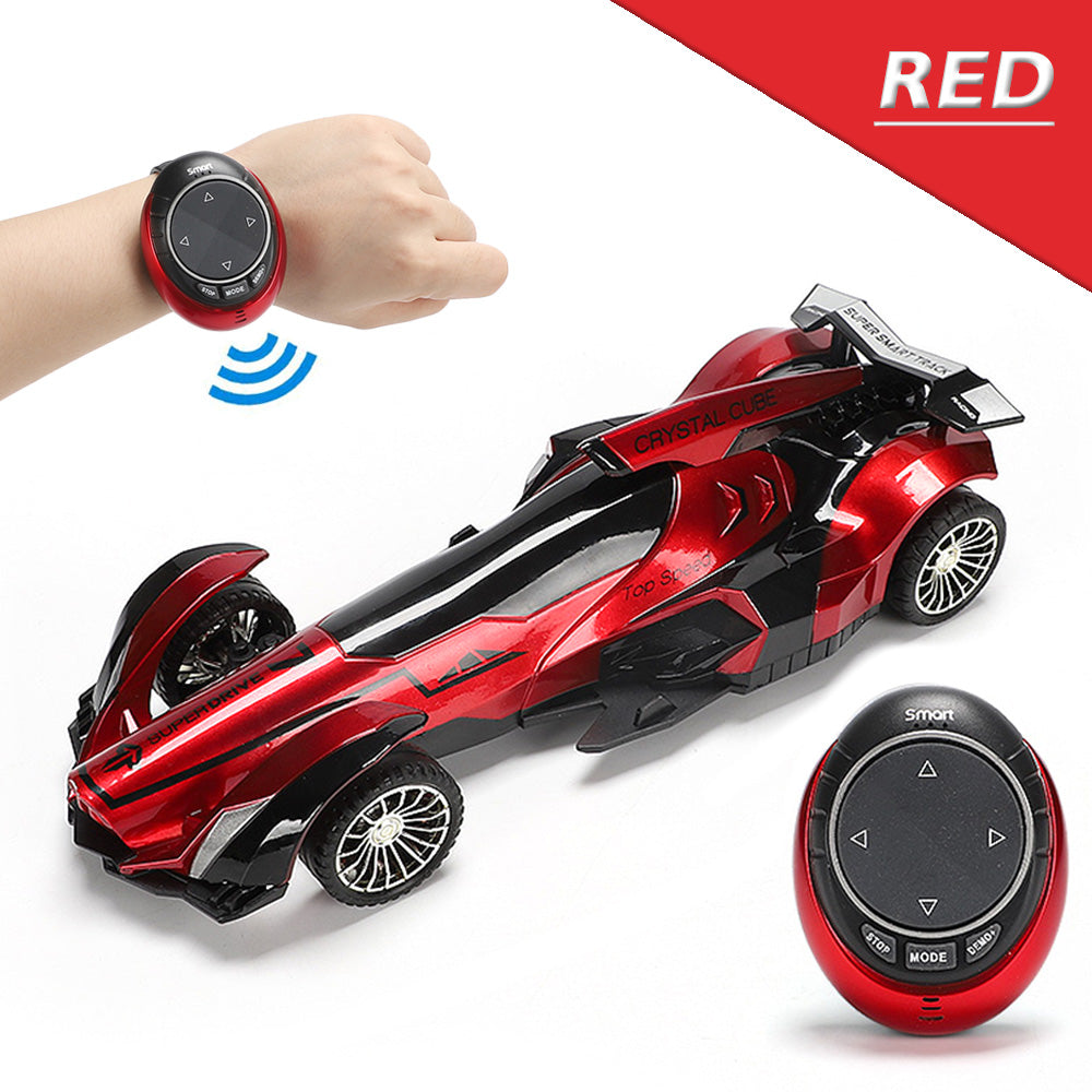 Intelligent Voice RC Equation Car 2.4G Voice Smart Watch Remote Control Racing Car High Speed Drift Vehicle Toy for Boys Gifts