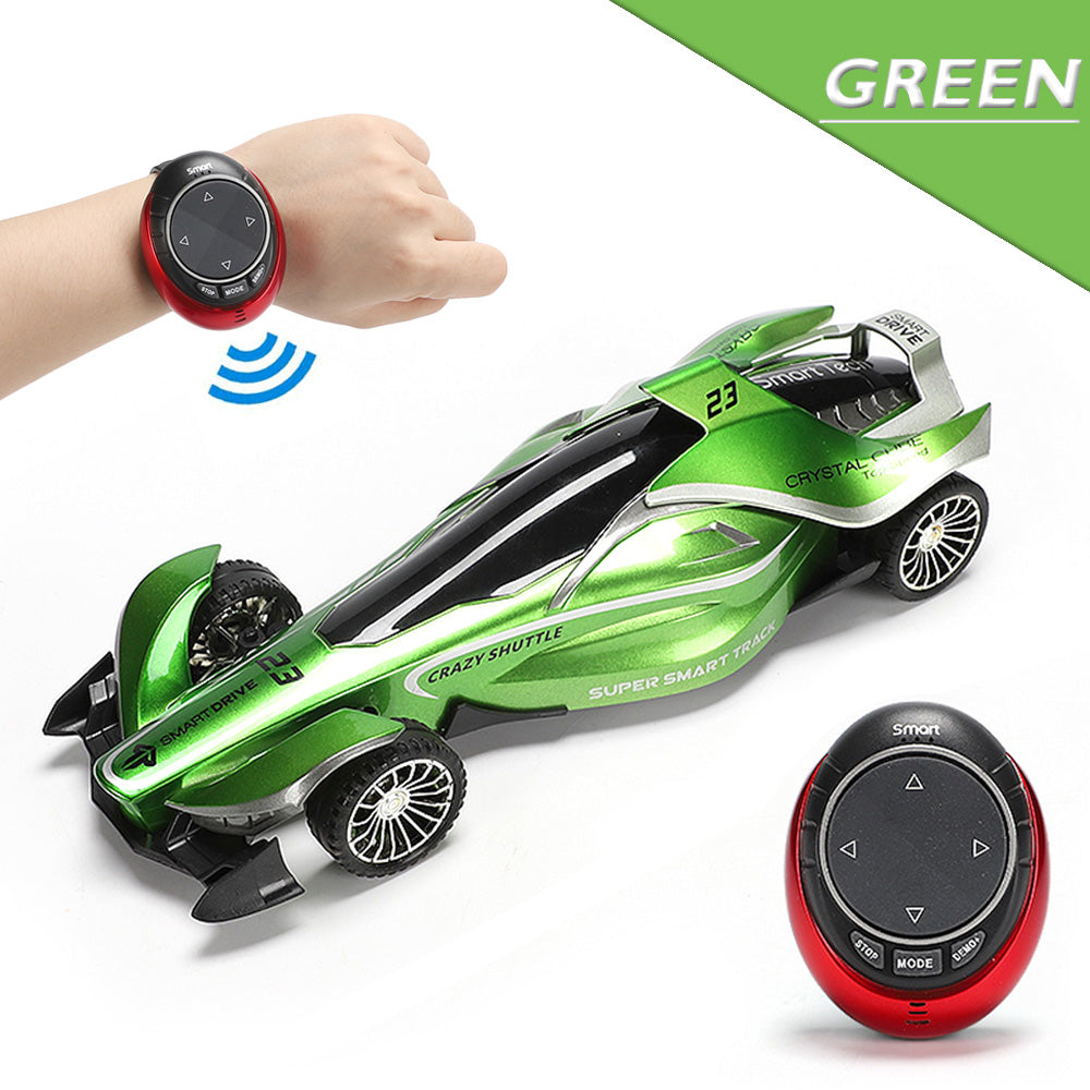 Intelligent Voice RC Equation Car 2.4G Voice Smart Watch Remote Control Racing Car High Speed Drift Vehicle Toy for Boys Gifts