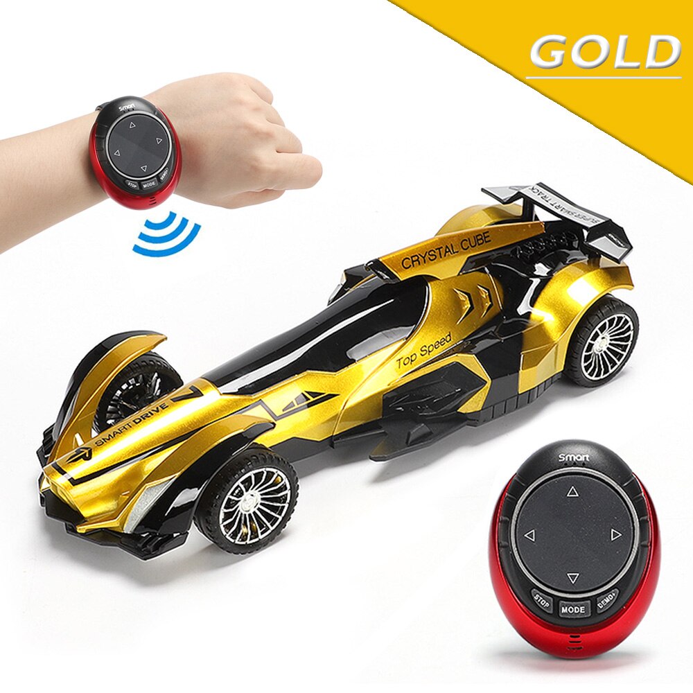 Intelligent Voice RC Equation Car 2.4G Voice Smart Watch Remote Control Racing Car High Speed Drift Vehicle Toy for Boys Gifts
