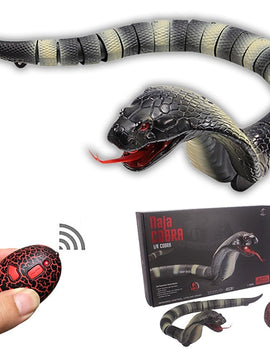 Pet Kid Toy Cobra Surprise Joke RC Animal Centipede Insect Cockroach Remote Control Snake Prank Egg Controler Caterpilla Cat Dog