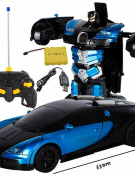 2019 1:12 RC Cars Cartoon Deformation Car Inertial Transformation Robots Toy for Children Baby Novelty Toys  Kid Gift