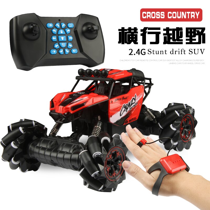 1/16 RC Car 2.4GHz 4WD New Technology Rc Car Off-road Music Remote Control Car Stunt Drift Climbing Car Toys for Children Gifts