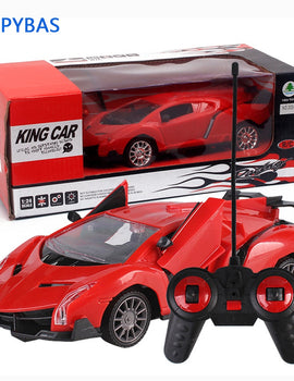 Upgrade version Super Racing Car door open Rc Speed Radio Remote Control Sports Car 1:24 Motor Xmas Gift Kid toy