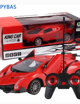 Upgrade version Super Racing Car door open Rc Speed Radio Remote Control Sports Car 1:24 Motor Xmas Gift Kid toy