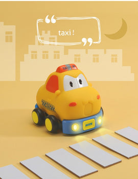 2019 New Children Electric Cartoon 40m Remote Control Car with Music Baby Kids Mini RC Cars Toys Christmas Baby birthday Gifts