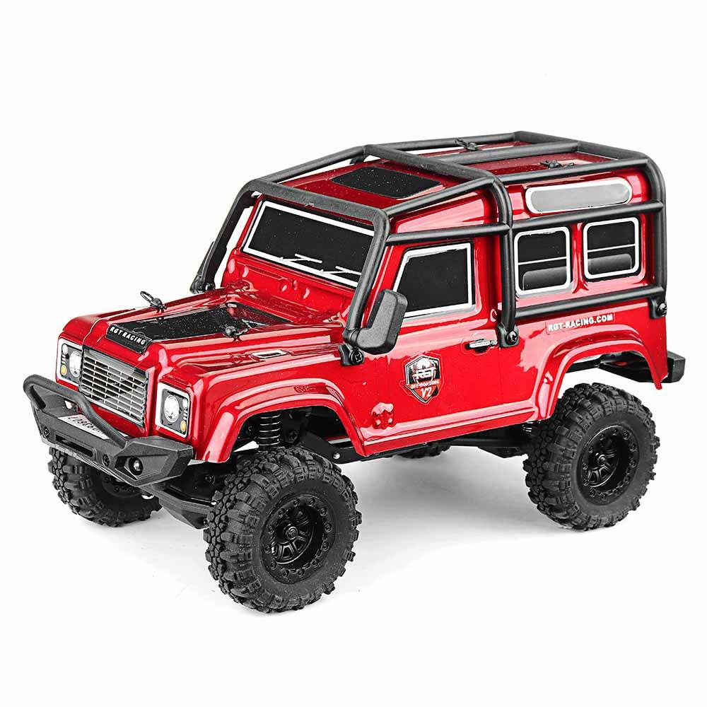 RCtown RGT 136240 RC Car V2 1/24 2.4G 4WD 15km/h Radio Control RC Rock Crawler Off-road Vehicle Models Toys Gifts