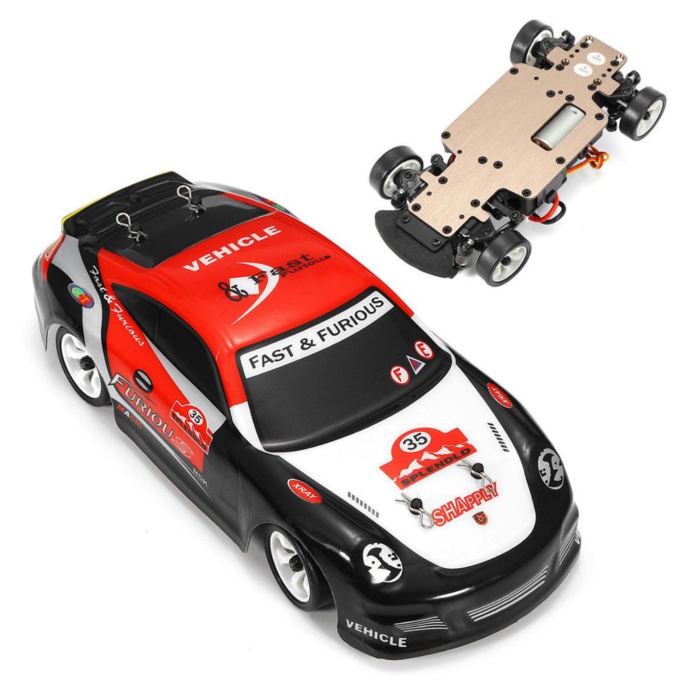 K969 1:28 2.4G 4WD Brushed porsches RC Car High Speed rally game Drift Car electronic Toy For Kids