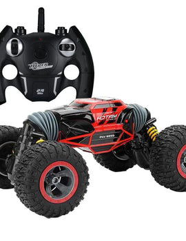 360 Degrees Rotating Double Sided RC Stunt Car-Sided Modeling Toy Remote Control Car RC Stunt Car Toy Gifts for Kids L1219