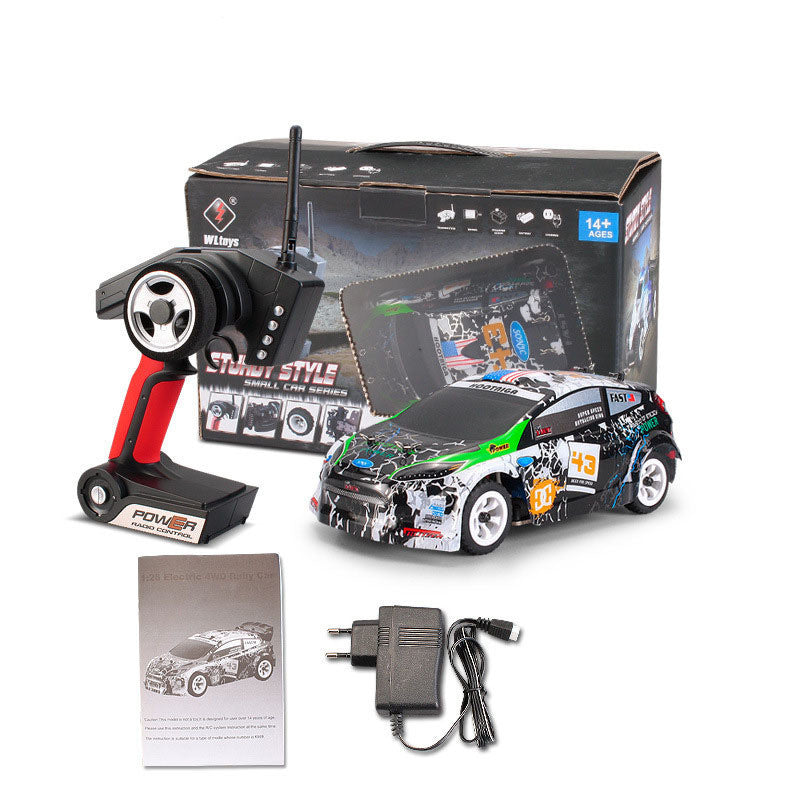 Wltoys K989 1/28 2.4G 4WD Brushed Remote Control Toy RC Car RTR with Transmitter