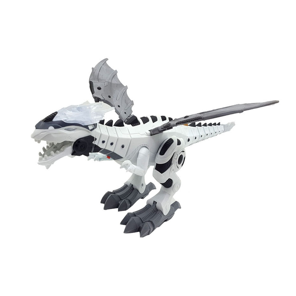 Intelligent Dinosaur Model Electric Remote Control Robot Mechanical Spray Dinosaur-Shaped Electric Toy Children Hobby Toys