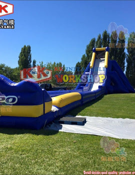Cheap Inflatable Water Slide With Pool , Fun Park Equipment  Used Water Slide For Home Use