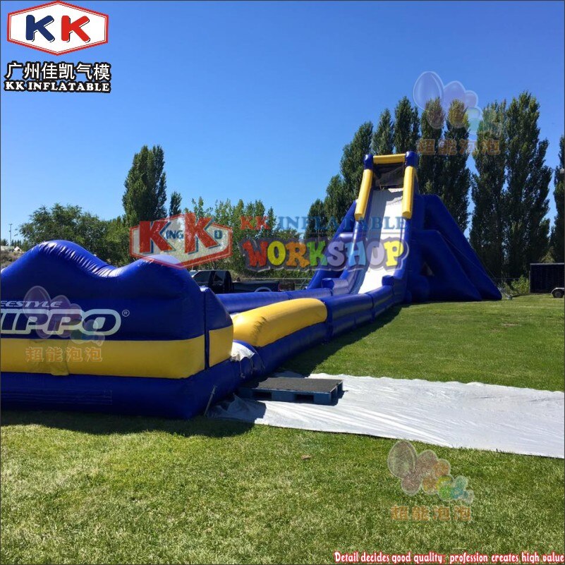 Cheap Inflatable Water Slide With Pool , Fun Park Equipment  Used Water Slide For Home Use