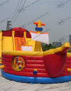 PVC Pirate Ship Big Size Inflatable Jumping Slide Inflatable Bouncer Slide Fun City