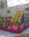 Kids Loved Amusement Park Games Equipment Customized PVC Tarpaulin Inflatable Fun City