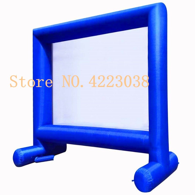 Free shipping 12m*7m Inflatable Mega Movie Screen Inflatable Outdoor Projector Screen - Movie TV or Music Fun