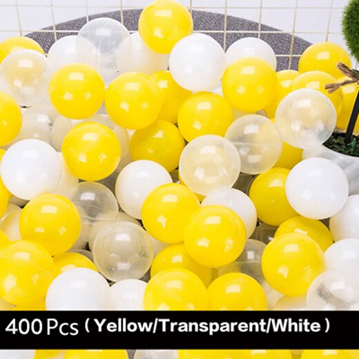 400Pcs/Lot Plastic Ocean Balls Kids Swim Pit Toy Outdoor Fun Dry Pool Wave Game Eco-Friendly Colorful Soft Ocean Sphere  5.5cm