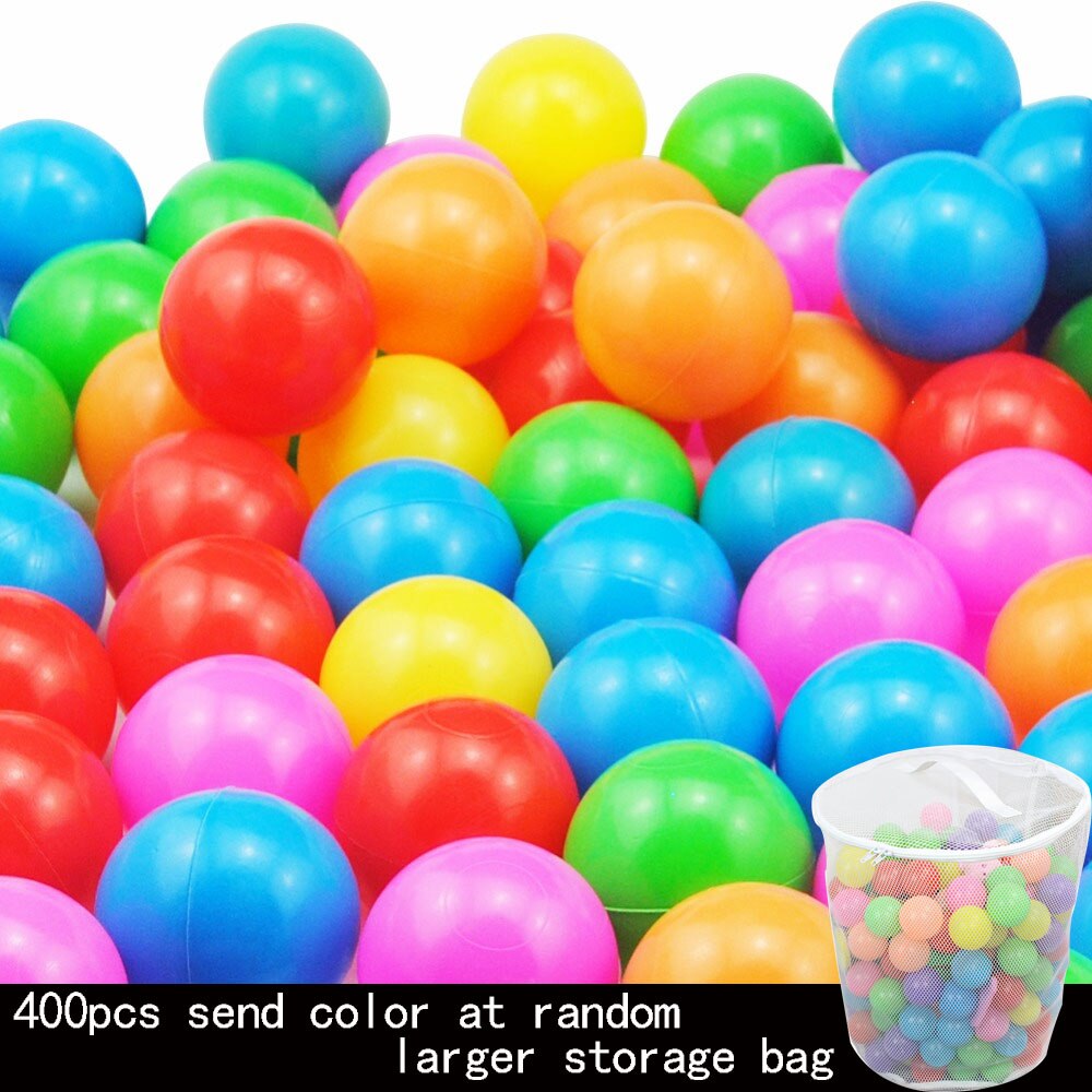 400Pcs/Lot Plastic Ocean Balls Kids Swim Pit Toy Outdoor Fun Dry Pool Wave Game Eco-Friendly Colorful Soft Ocean Sphere  5.5cm