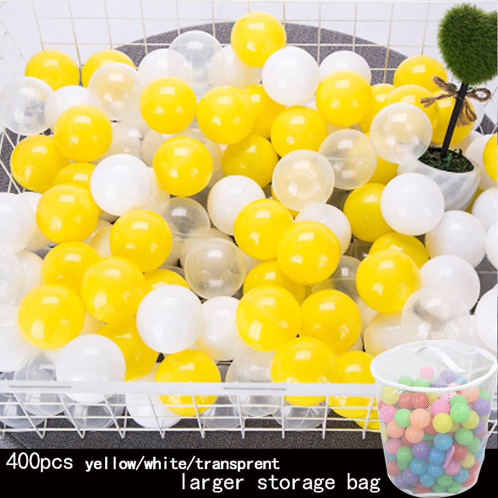 400Pcs/Lot Plastic Ocean Balls Kids Swim Pit Toy Outdoor Fun Dry Pool Wave Game Eco-Friendly Colorful Soft Ocean Sphere  5.5cm