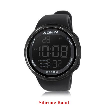Hot!!! New Men Sports Hardlex Watches Waterproof 100m Outdoor Fun Multifunction Digital Watch Swimming Diving LED Wristwatch