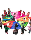 Whac-A-Mole Rainbow Umbrella Prachute Toy Kindergarten Parent-child Activities Game Props Children Kids Outdoor Fun Sports Toy