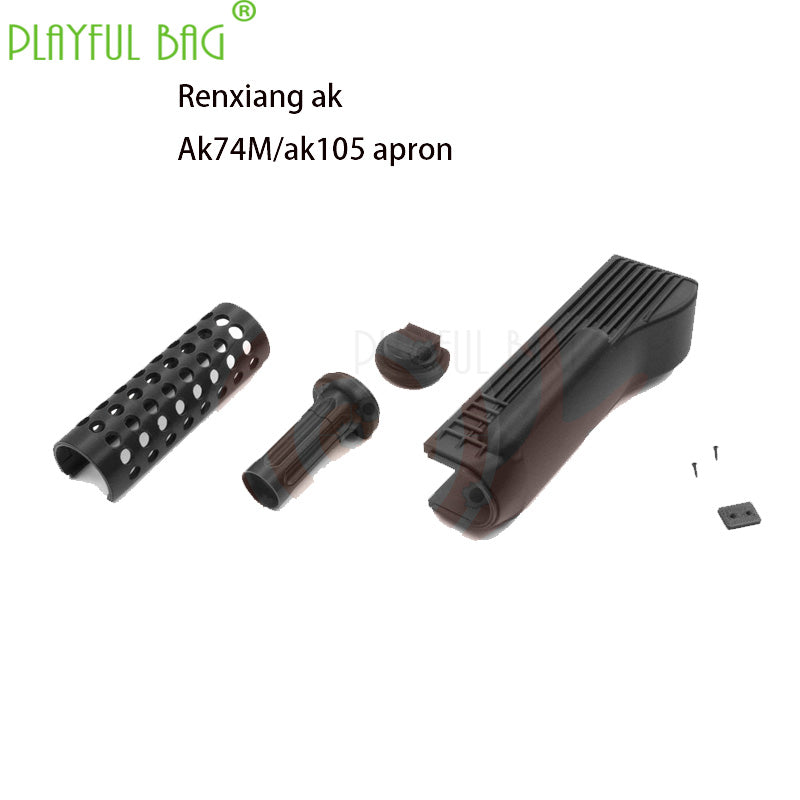 Outdoor sports toy diy fun renxiang AK47 to AK105/AK74M wooden guide rail non-destructive installation of water pistol OD09