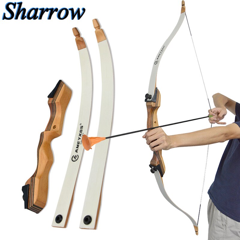 48inch Adult or Juvenile toy Recurve Bow High Quality Maple Wood Outdoor Shooting Game Fun Kids Gift Toy Youth Adult Instruction