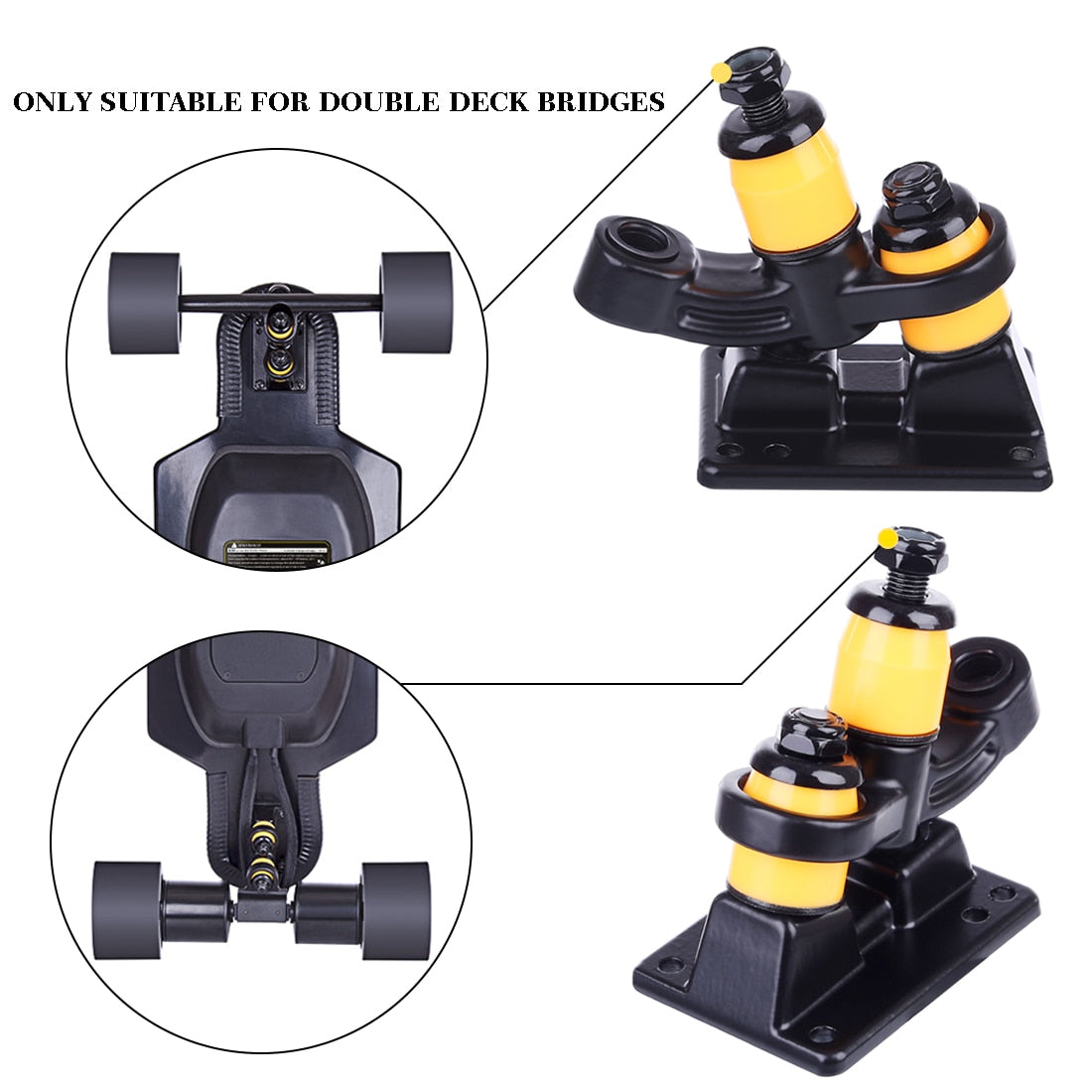 Hot Sale High-end Double Kingpins Truck Toy Sports for Electric Scooter Skateboard Outdoor Fun