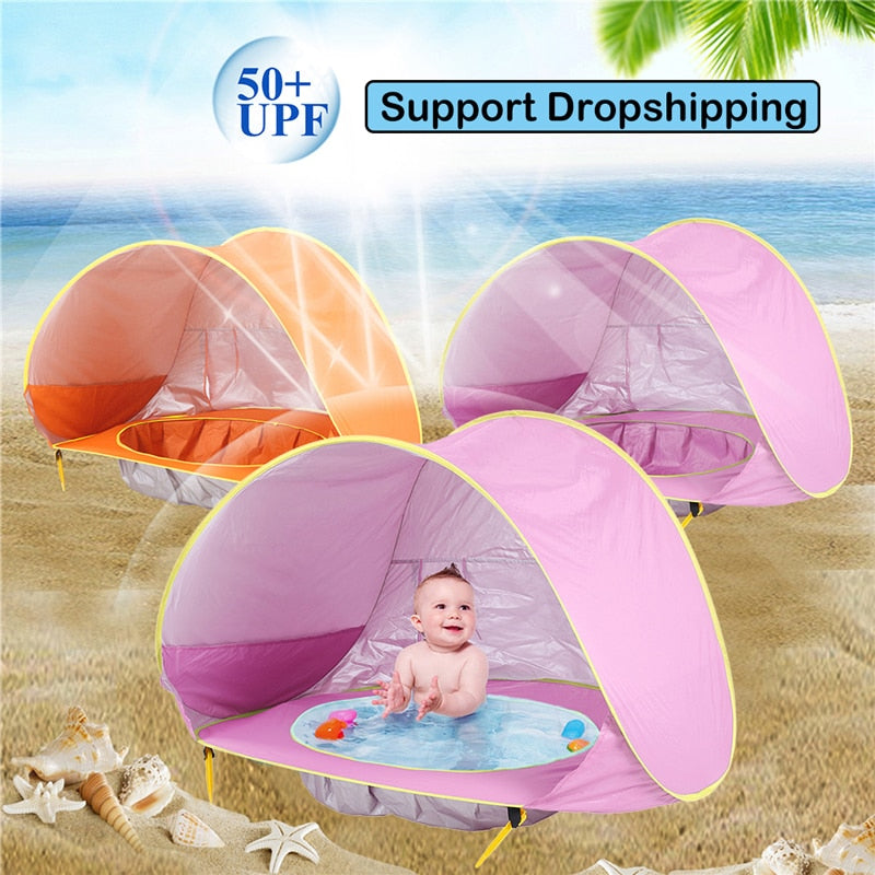 Kids Play Tents Waterproof Portable Kids Games Beach Tent Build Outdoor Swimming Pool Play House Fun Tent Toys for Kids Children