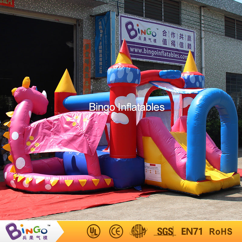 Popular newest inflatable baby games/PVC kids inflatable combo jumper with dinasaur theme for sale BG-G0469 toy