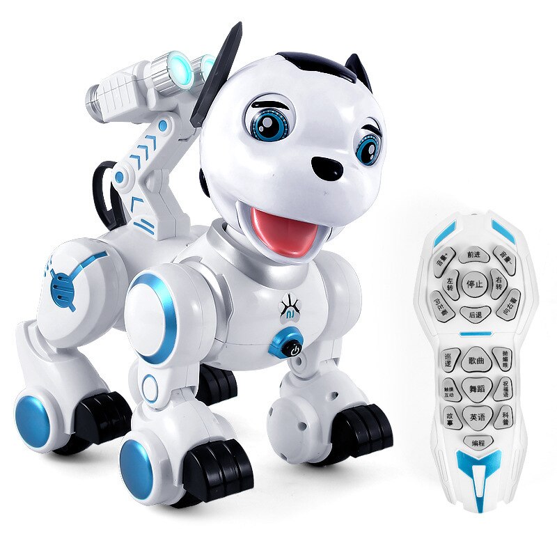 kids toys Smart Robot Dog Popular Science knowledge bilingual learning Touch interactive Rc Robot Dog Children's Educational Toy