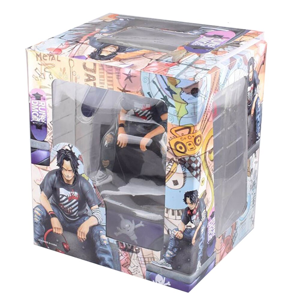 One Piece Action Figure Model Portgas D Ace Monkey D Luffy Popular Anime 24cm Pvc Collection Toy Decoration For Kids Gift Figma