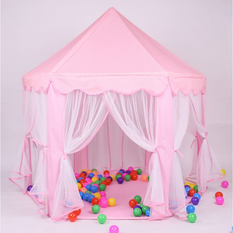 Outdoors House Kids Curtain Portable Kids Kids Play Curtains Garden Foldable Toys Tent popular Up Kids Girl Princess Castle