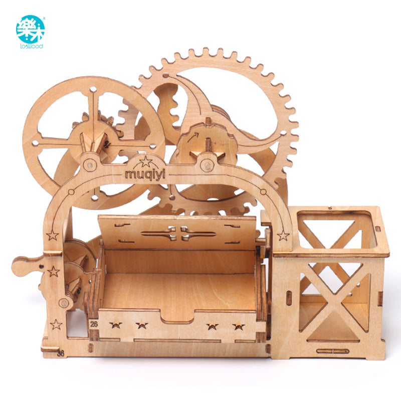 DIY 3D Wooden Puzzle Game Gift&Penholder&Storage Box for Children Kid Friend Model Building Kits Popular Toy Wooden toys for kid