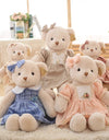 Popular plush toys kids toys soft new dress teddy bear boutique bear dolls girls boy gifts pelucia animals toys for children