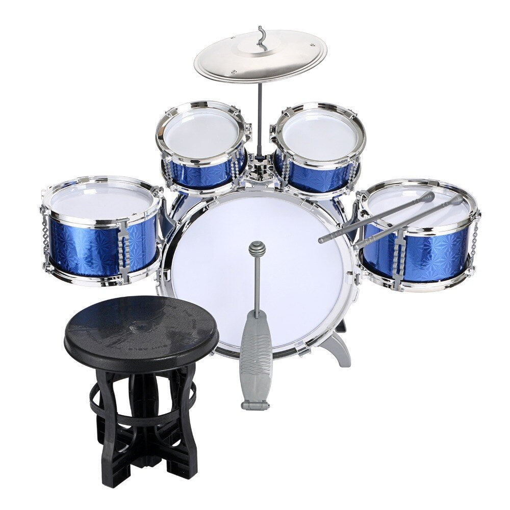 New Popular kid educational toy!Kid Drum Set with Cymbals Stand Boy Toy