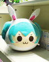 Popular Anime 38cm Hatsune Miku Plush Pillow Soft Doll Stuffed Plush Animal Toy For Baby Girls Kids Lover Child Christmas Gift