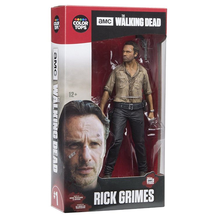 NEW hot 15cm The Walking Dead Season 8 Rick Grimes Daryl Dixon Negan action figure toys collector Christmas gift doll with box