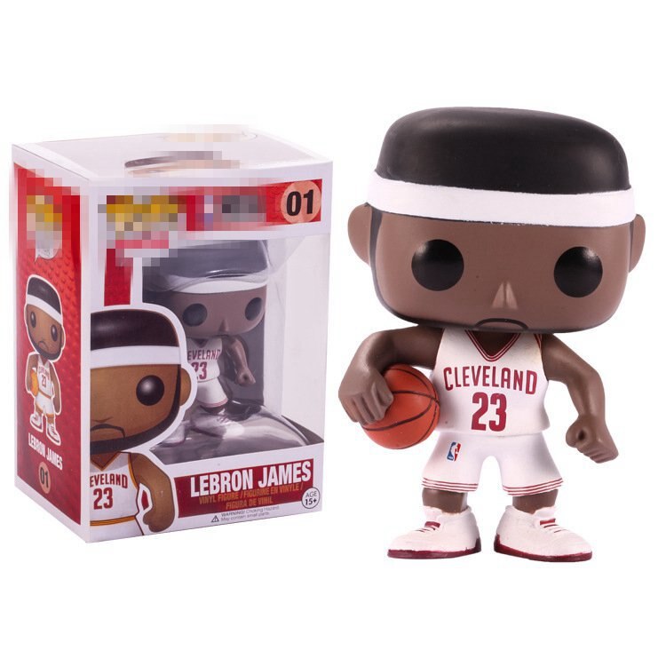 Basketball NBA Star James Kobe Stephen Curry Kyrie Irving John Wall Action Figure Collectible Model Toy for Fans Gifts
