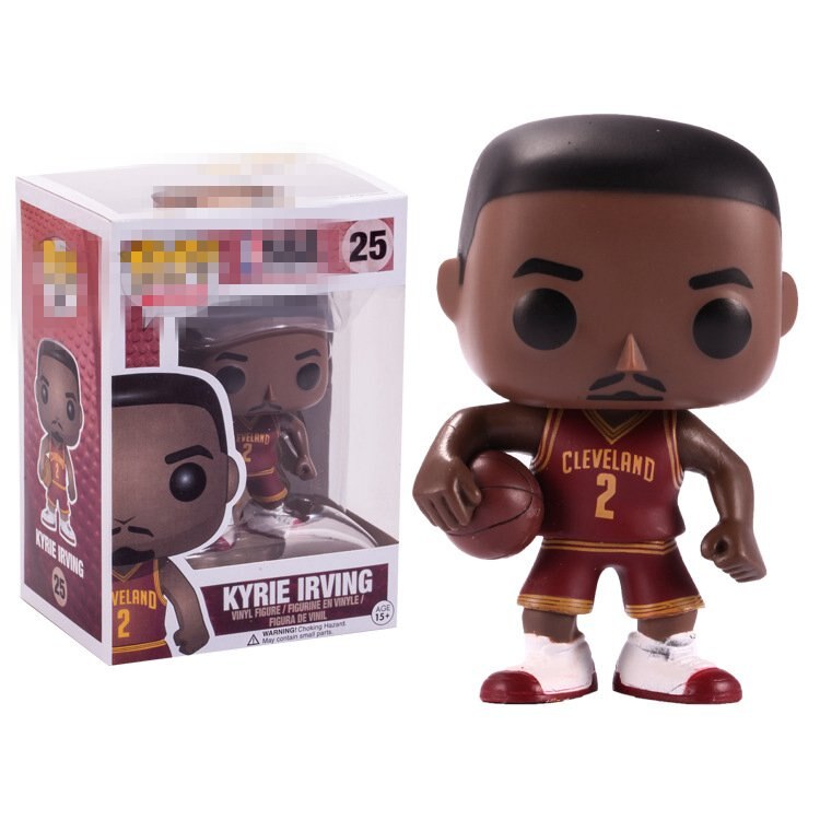 Basketball NBA Star James Kobe Stephen Curry Kyrie Irving John Wall Action Figure Collectible Model Toy for Fans Gifts