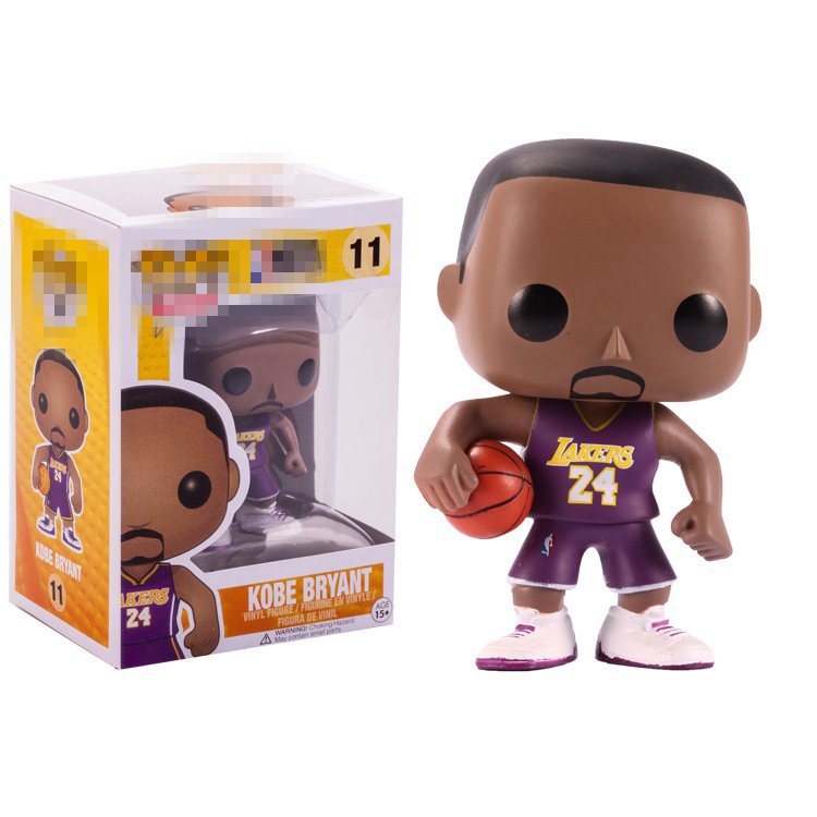 Basketball NBA Star James Kobe Stephen Curry Kyrie Irving John Wall Action Figure Collectible Model Toy for Fans Gifts