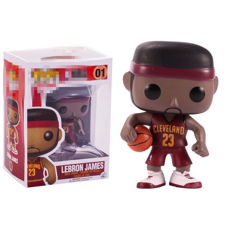 Basketball NBA Star James Kobe Stephen Curry Kyrie Irving John Wall Action Figure Collectible Model Toy for Fans Gifts
